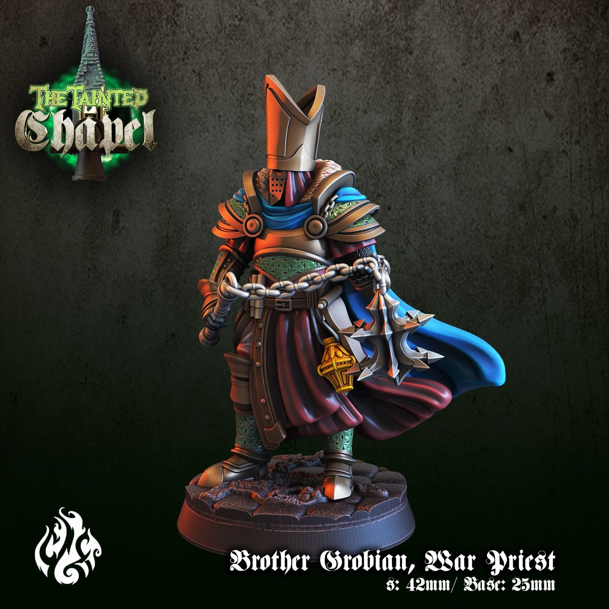 Mediocre StudiosThe Tainted ChapelTabletop Gaming Miniature