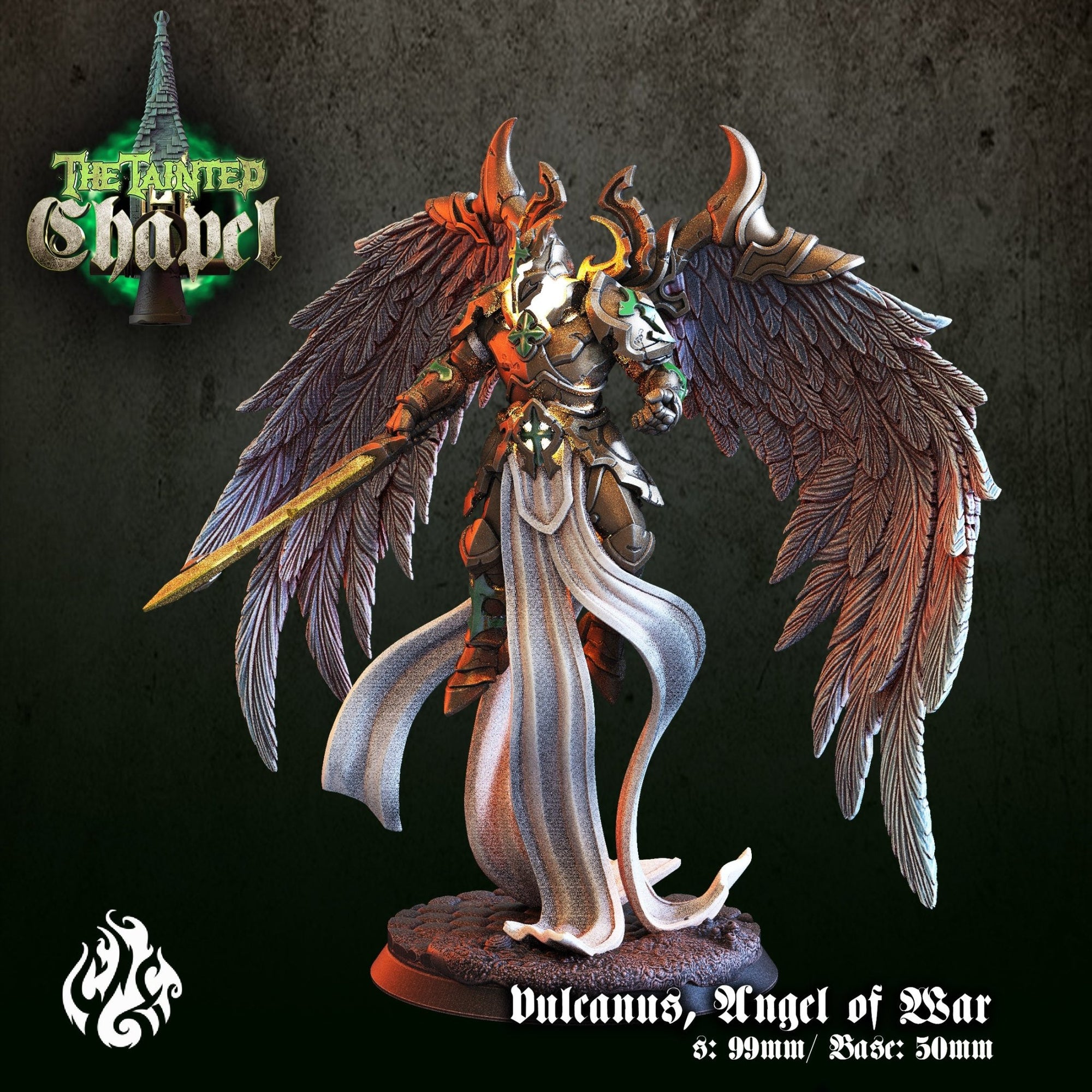 Mediocre StudiosThe Tainted ChapelTabletop Gaming Miniature