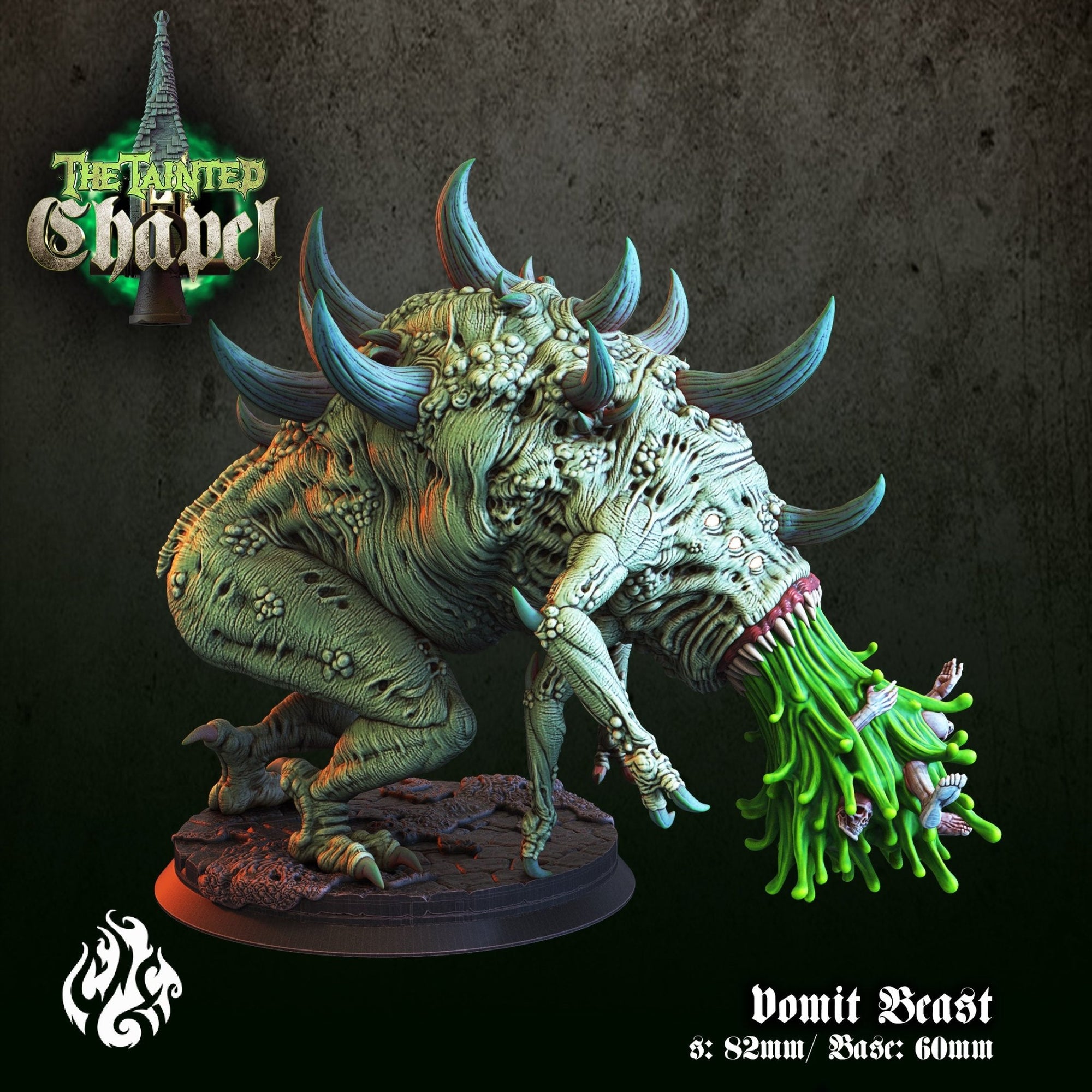 Mediocre StudiosThe Tainted ChapelTabletop Gaming Miniature