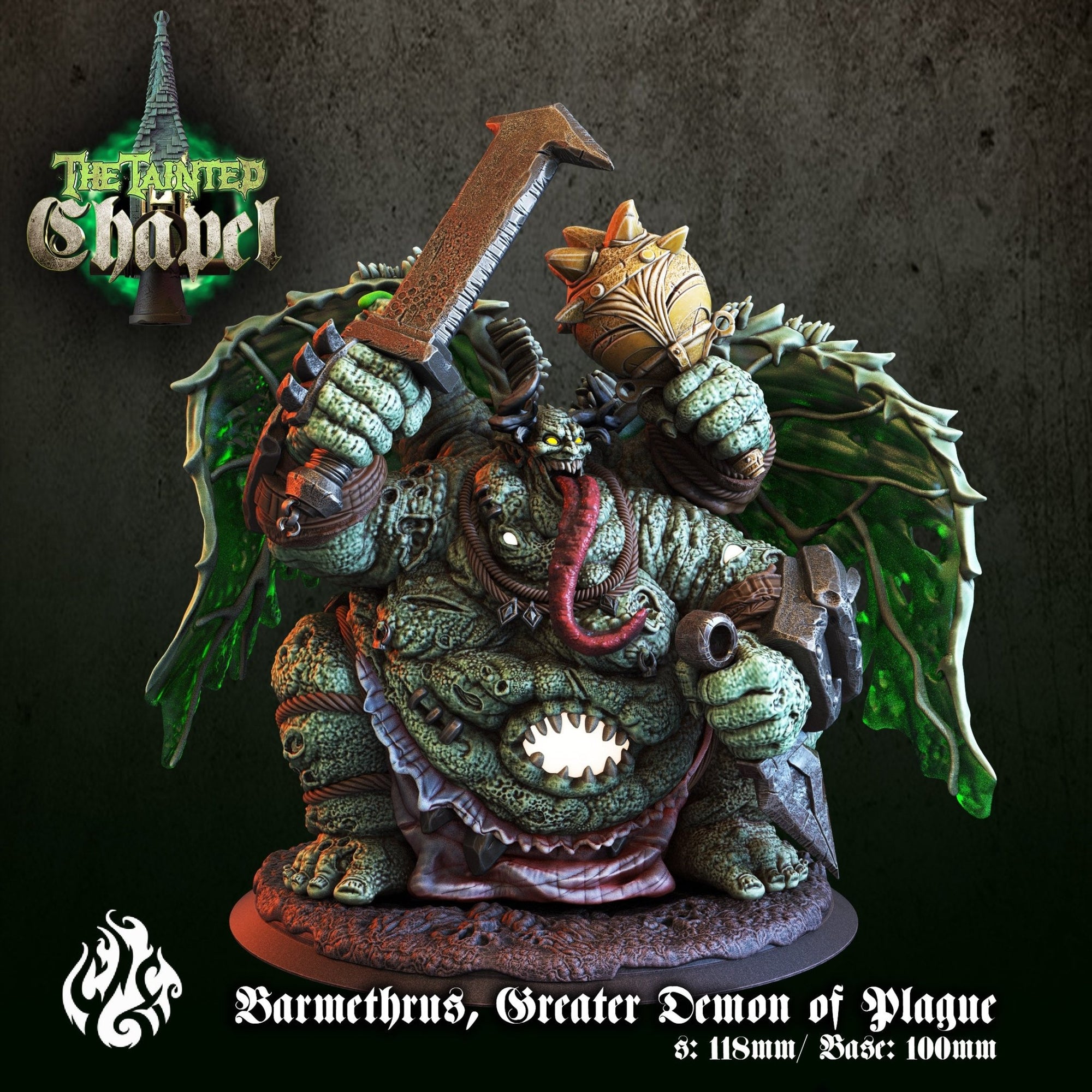 Mediocre StudiosThe Tainted ChapelTabletop Gaming Miniature