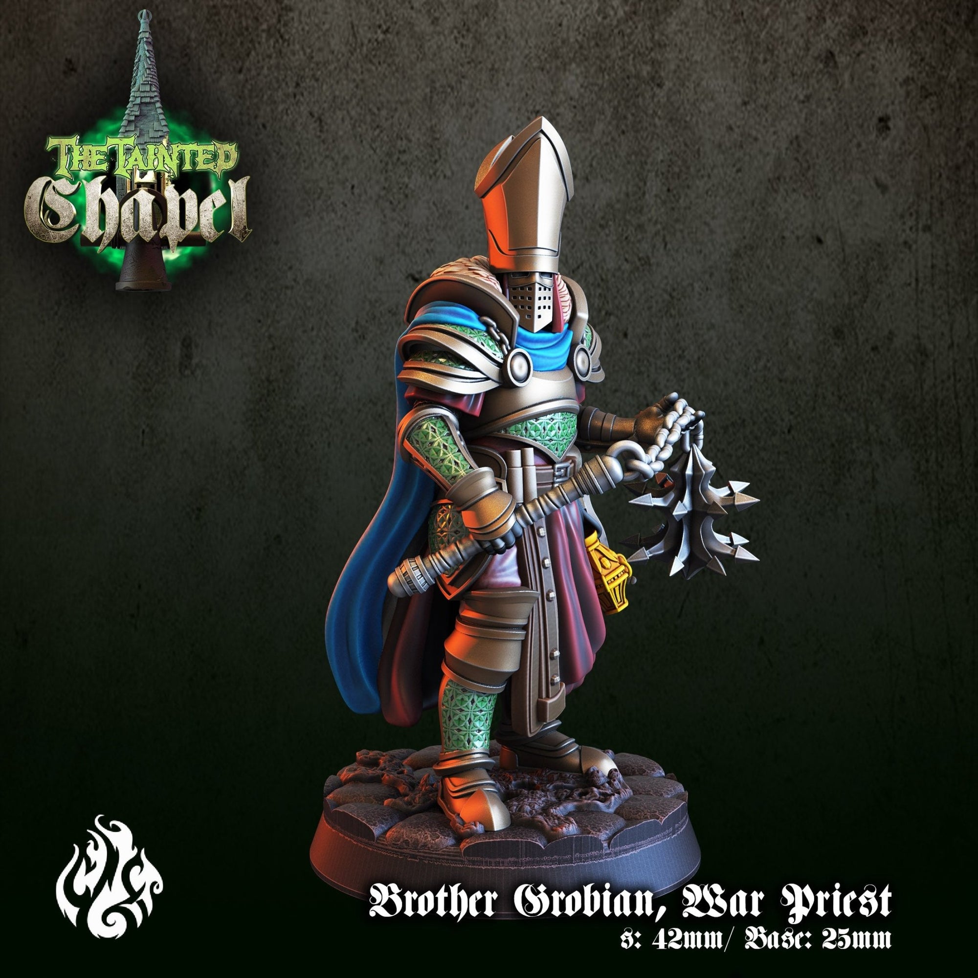 Mediocre StudiosThe Tainted ChapelTabletop Gaming Miniature