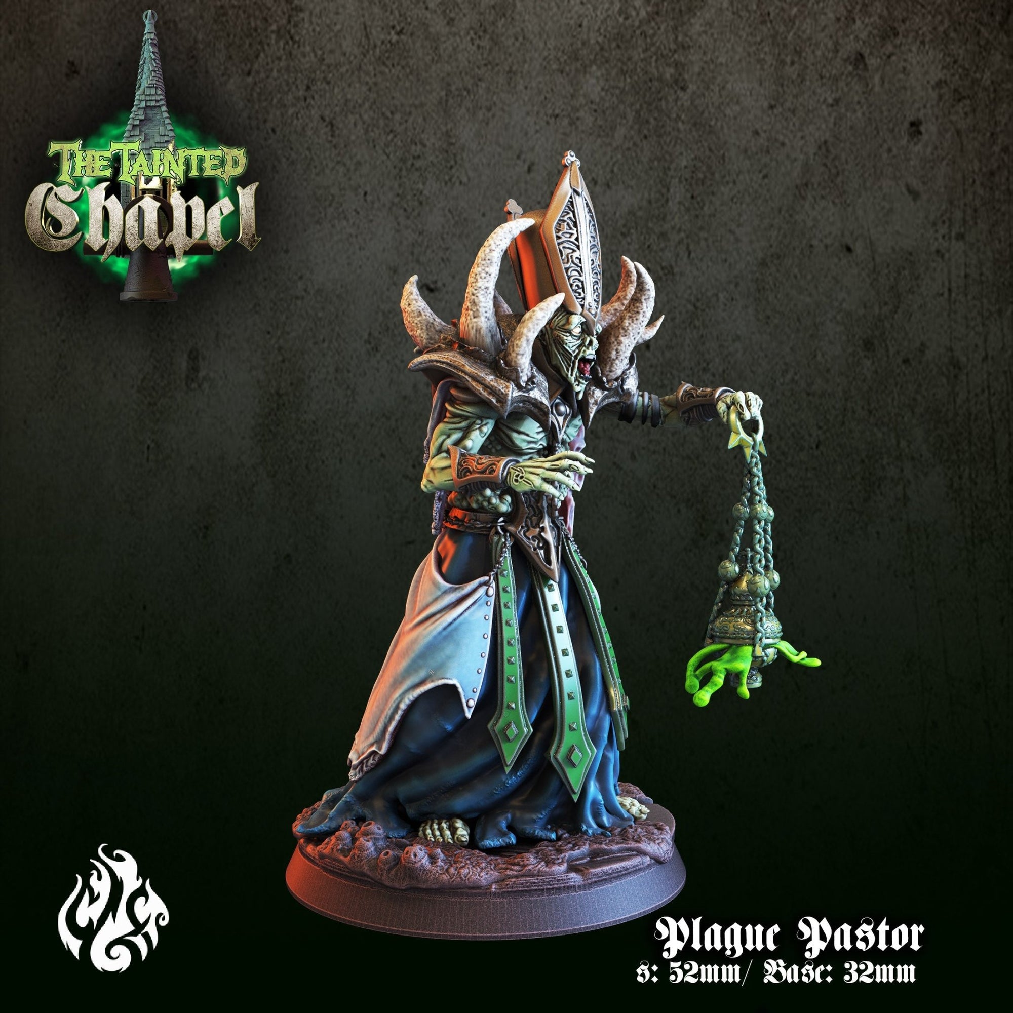 Mediocre StudiosThe Tainted ChapelTabletop Gaming Miniature