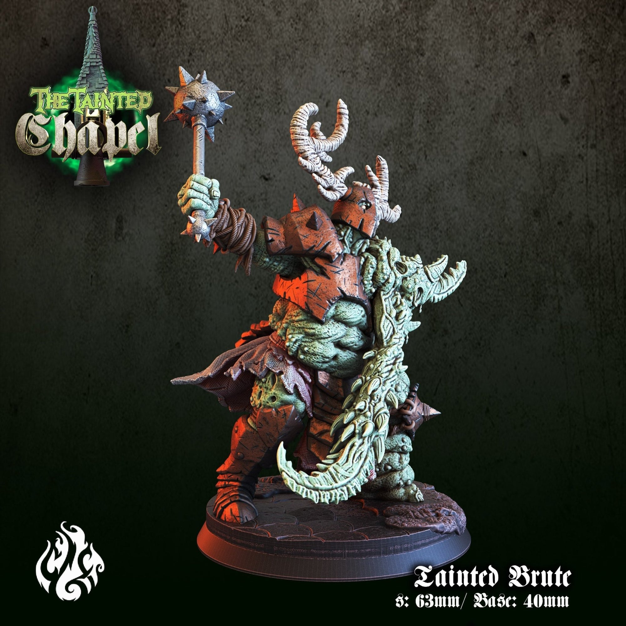 Mediocre StudiosThe Tainted ChapelTabletop Gaming Miniature