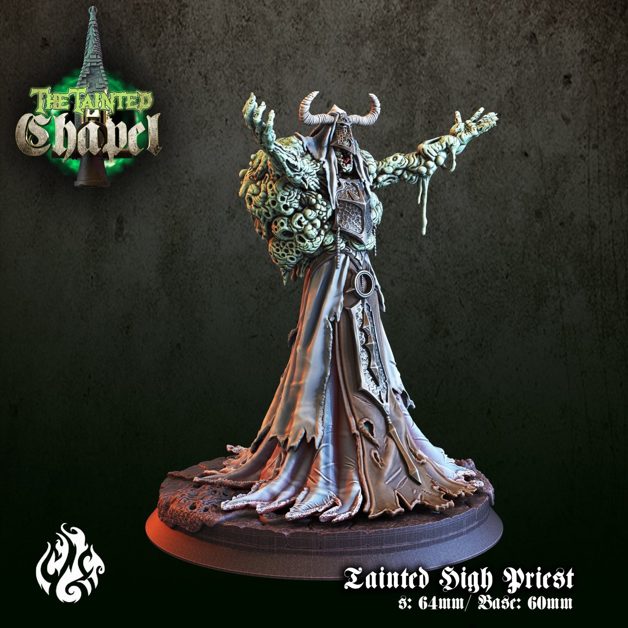 Mediocre StudiosThe Tainted ChapelTabletop Gaming Miniature