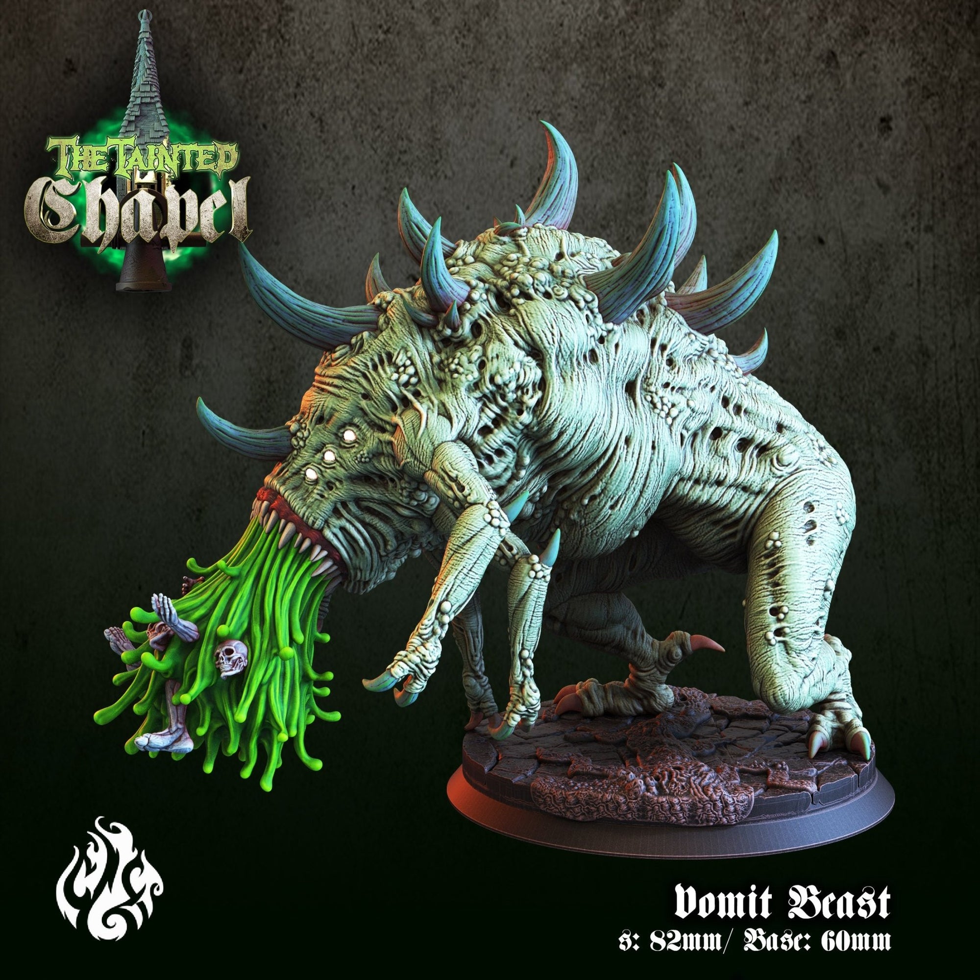 Mediocre StudiosThe Tainted ChapelTabletop Gaming Miniature