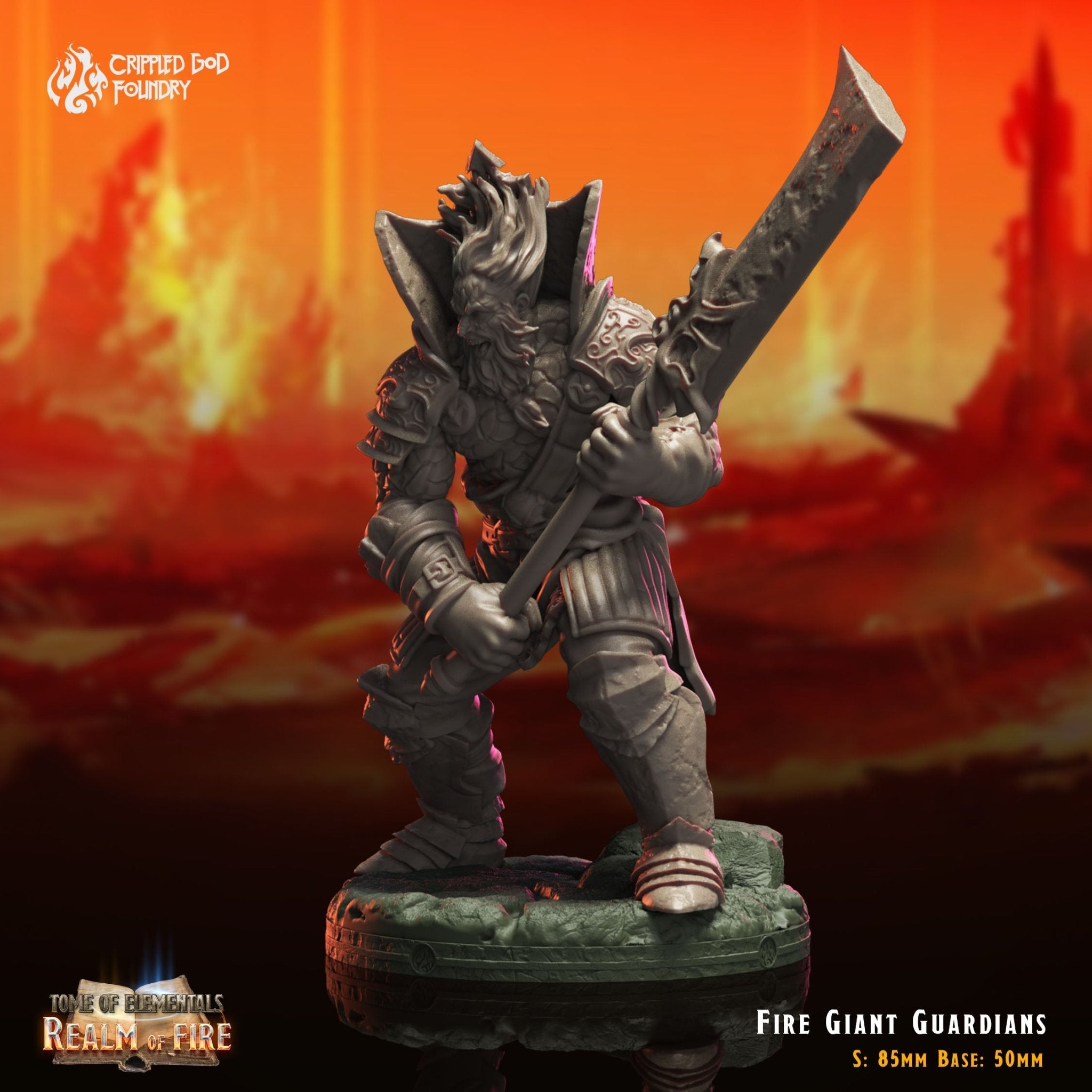 Mediocre StudiosTome of Elementals: Realm of FireTabletop Gaming Miniature