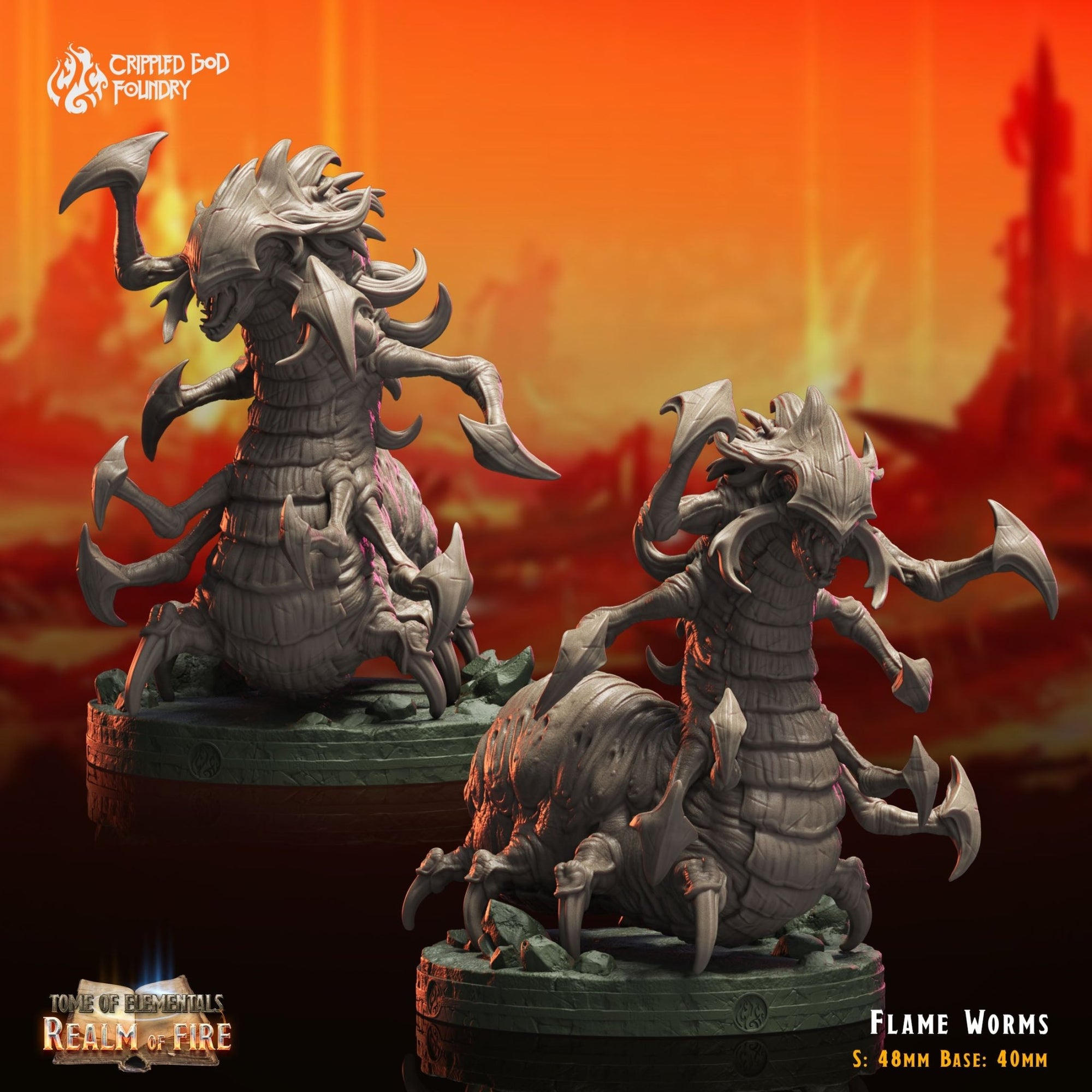 Mediocre StudiosTome of Elementals: Realm of FireTabletop Gaming Miniature