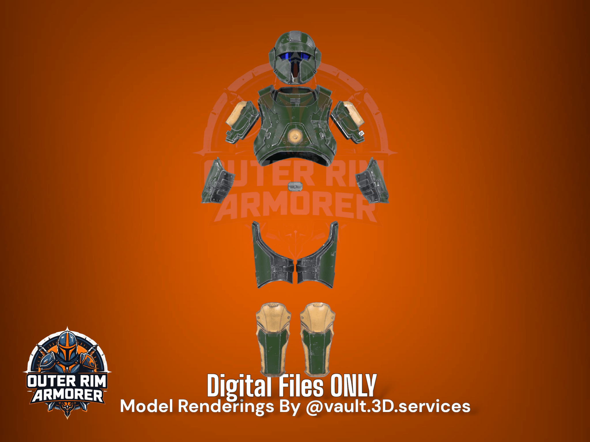 Custom Helldivers TR-117 Alpha Commander Armor Set Available Now ...
