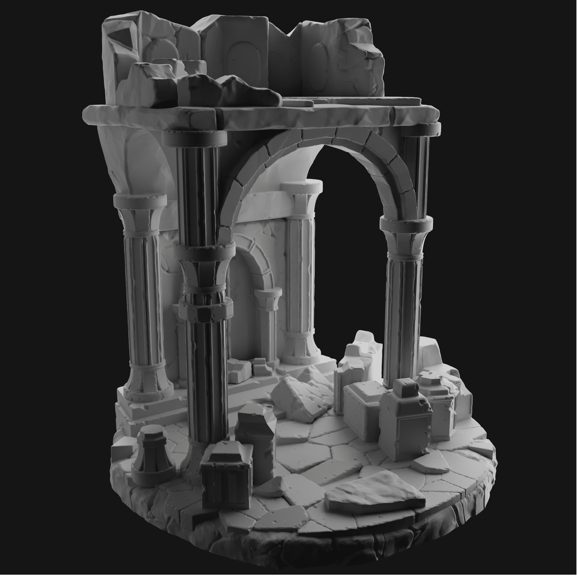 Mediocre StudiosTwo Column BaseTabletop Gaming