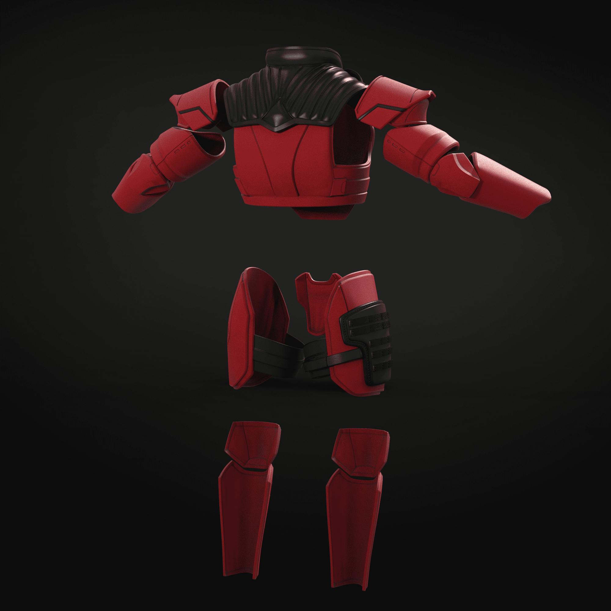 Mediocre StudiosUF - 50 BloodHound Armor SetCosplay
