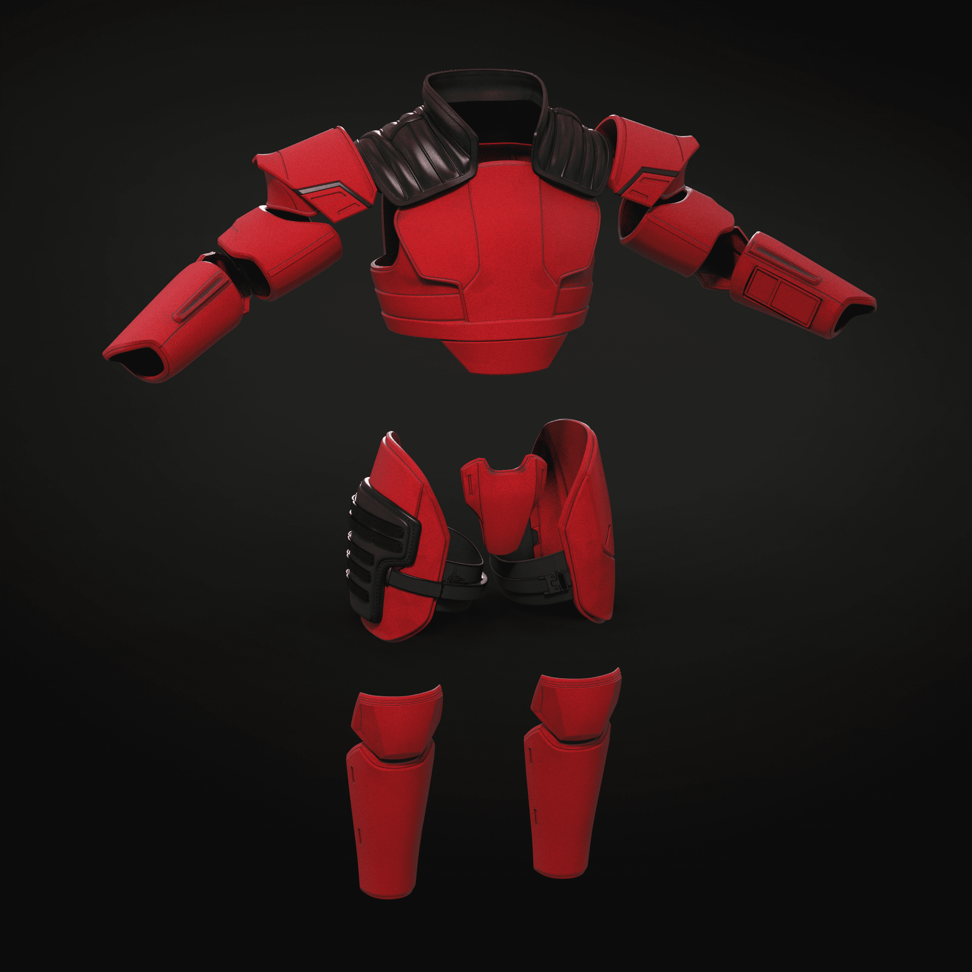 Mediocre StudiosUF - 50 BloodHound Armor SetCosplay