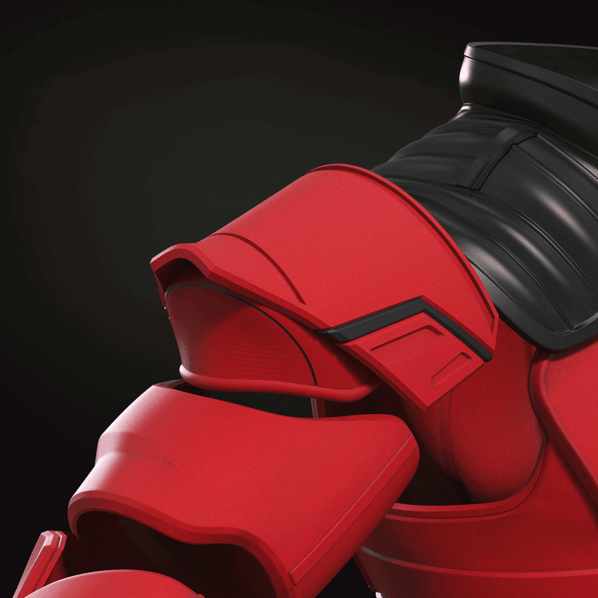 Mediocre StudiosUF - 50 BloodHound Armor SetCosplay