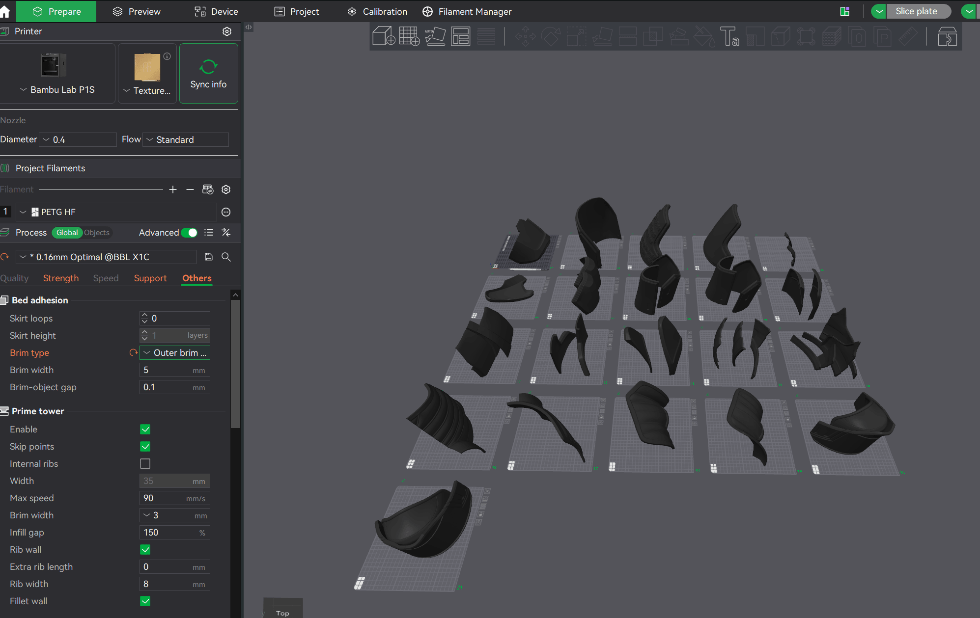 Mediocre StudiosUF-50 Bloodhound Armor (.stl)3D Model STL
