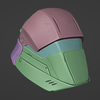 Mediocre StudiosUF-50 Bloodhound Helmet (.stl)3D Model STL