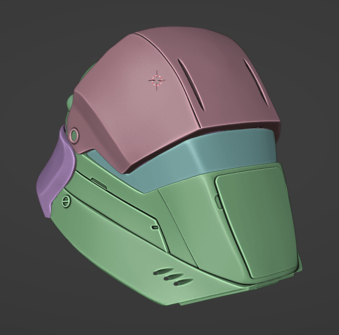 Mediocre StudiosUF-50 Bloodhound Helmet (.stl)3D Model STL