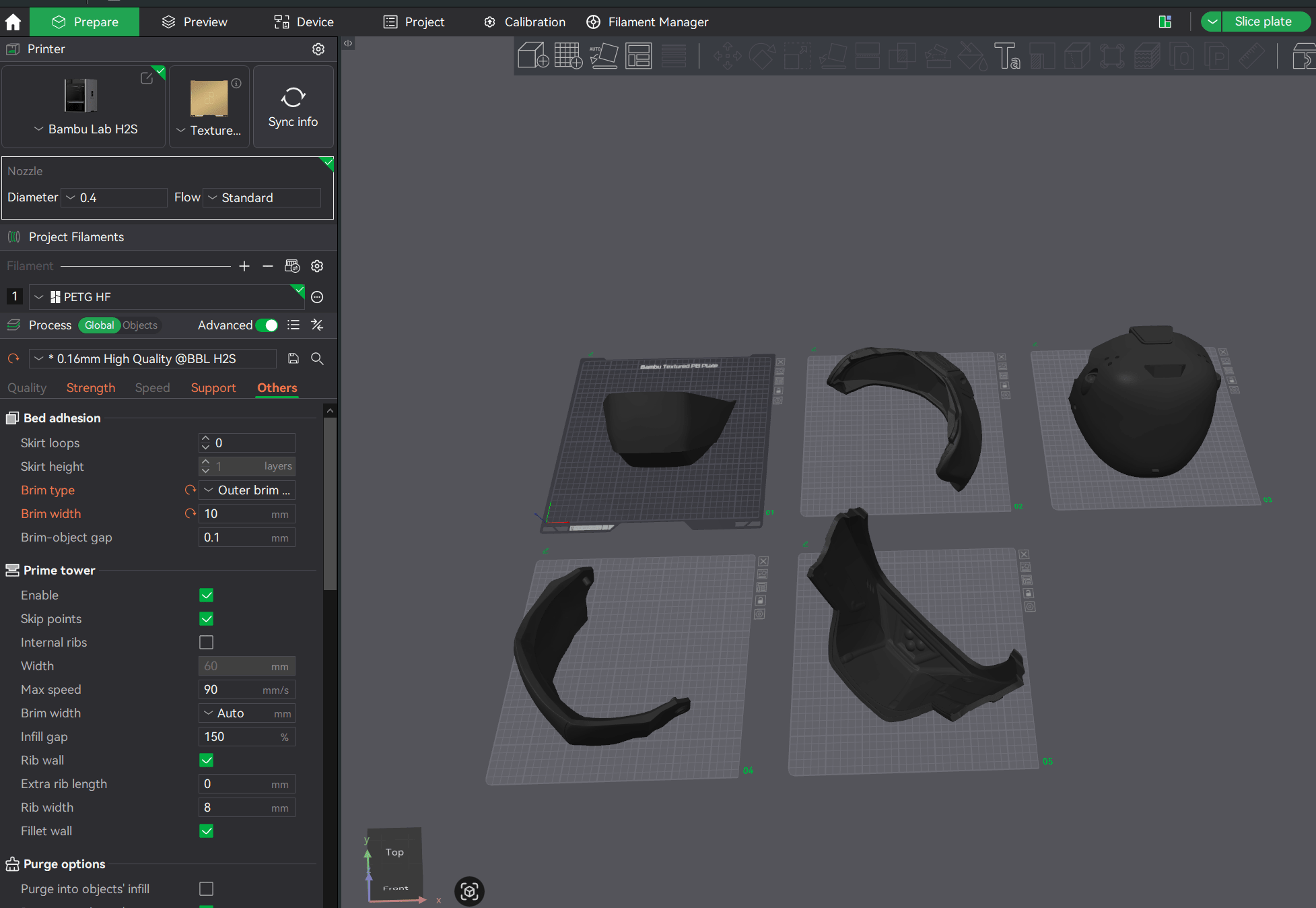Mediocre StudiosUF-50 Bloodhound Helmet (.stl)3D Model STL