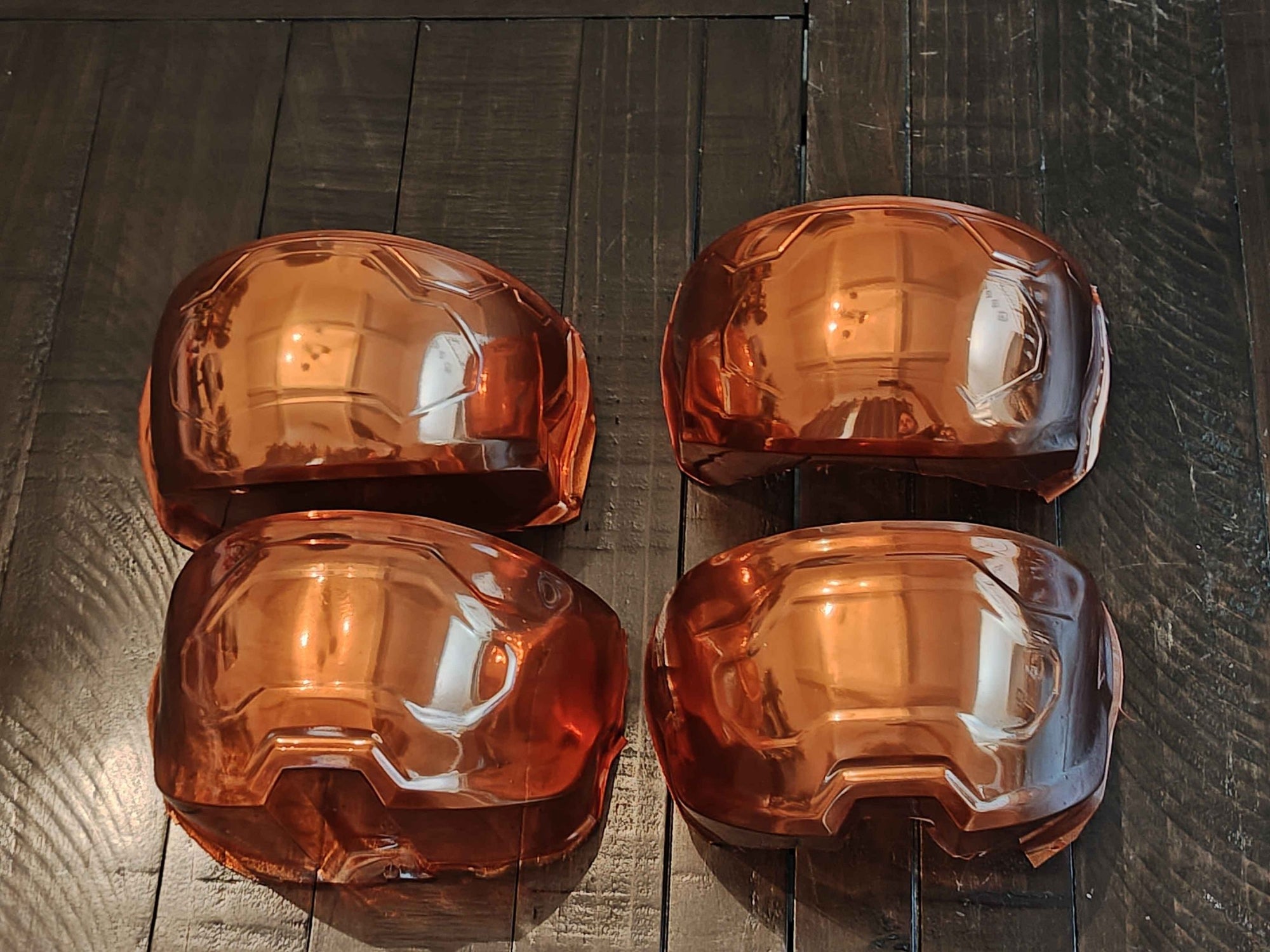 Mediocre StudiosVacuum Formed Lens - Halo HelmetsCosplay Helmet