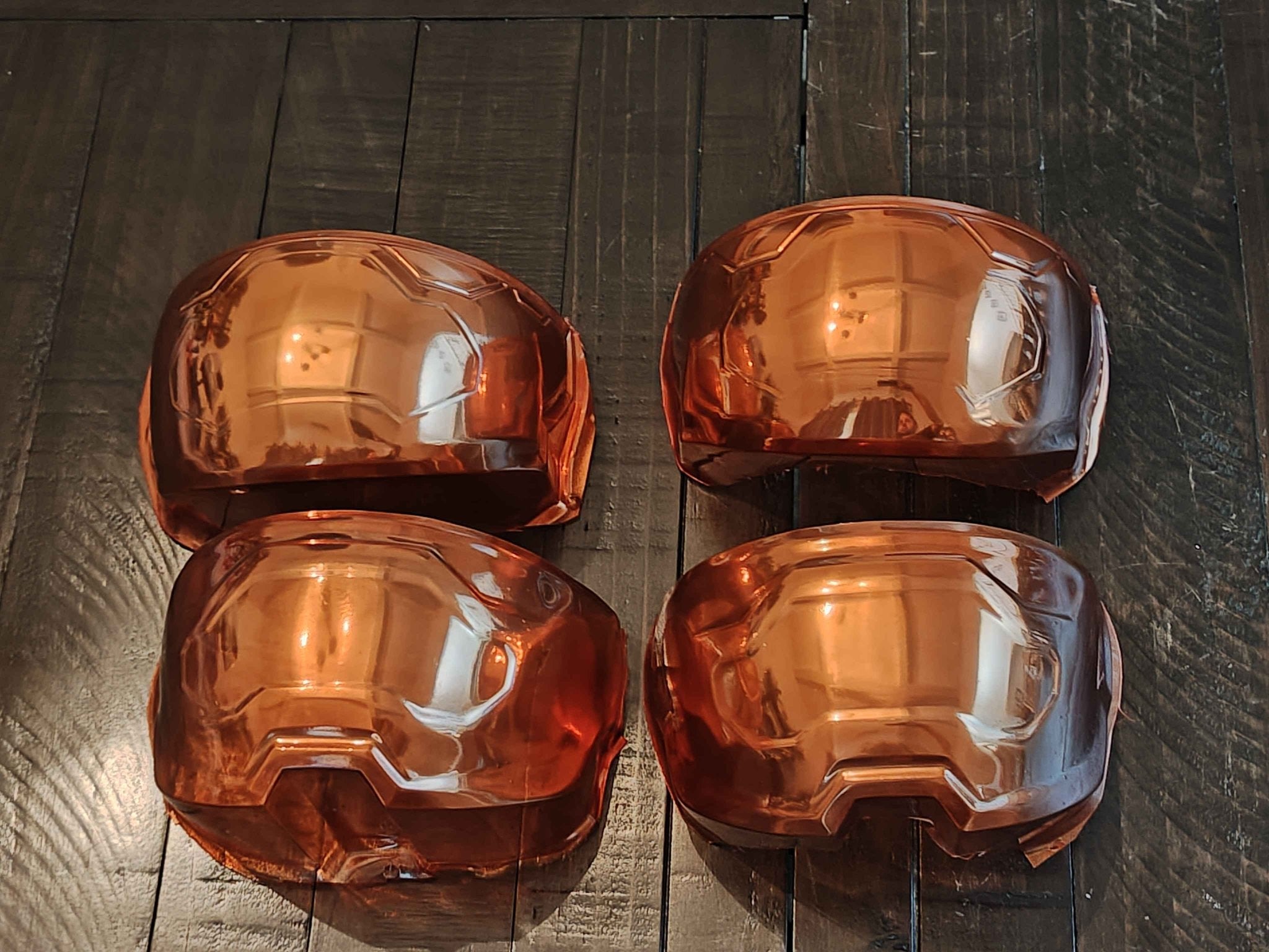 Mediocre StudiosVacuum Formed Lens - Halo HelmetsCosplay Helmet