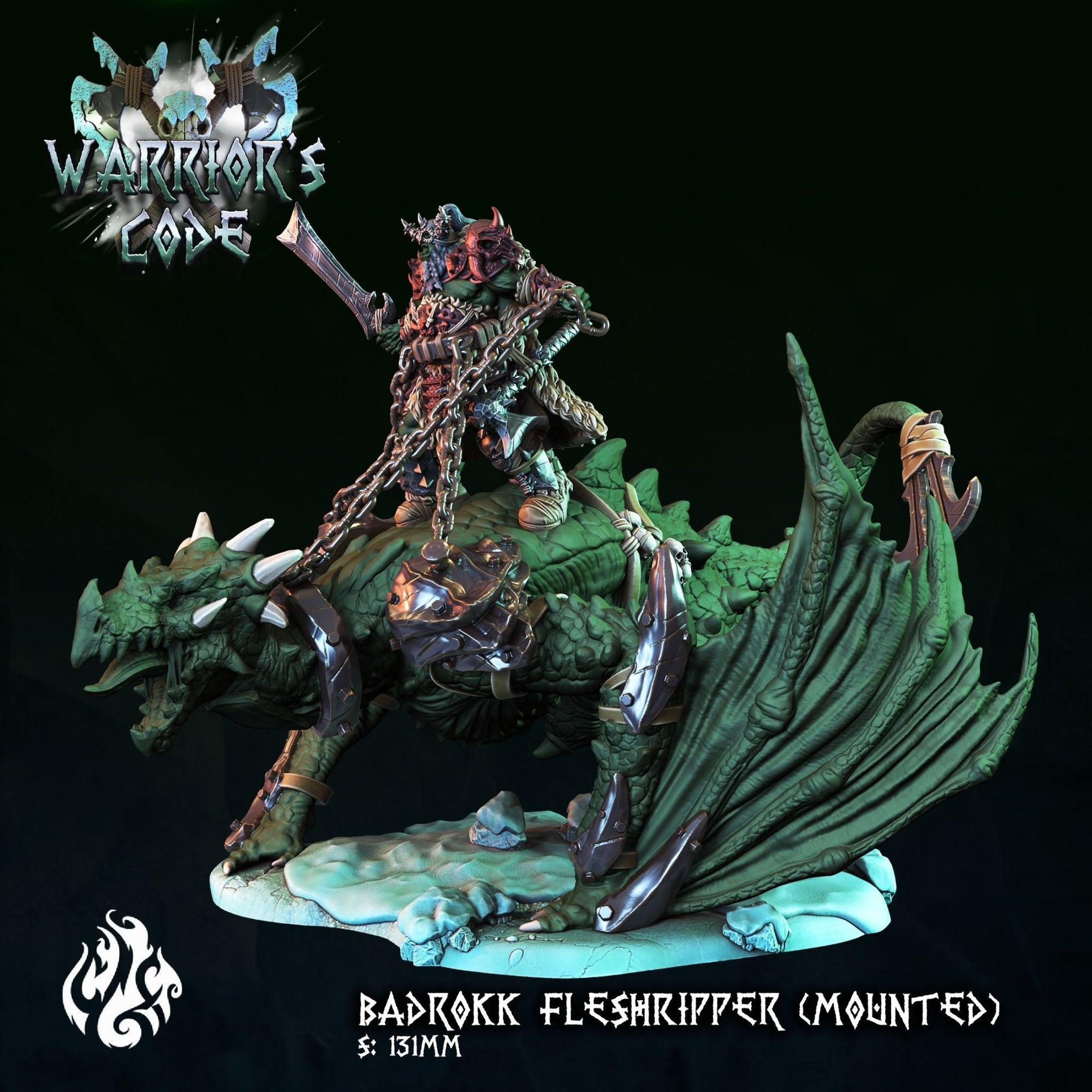 Mediocre StudiosWarrior's CodeTabletop Gaming Miniature