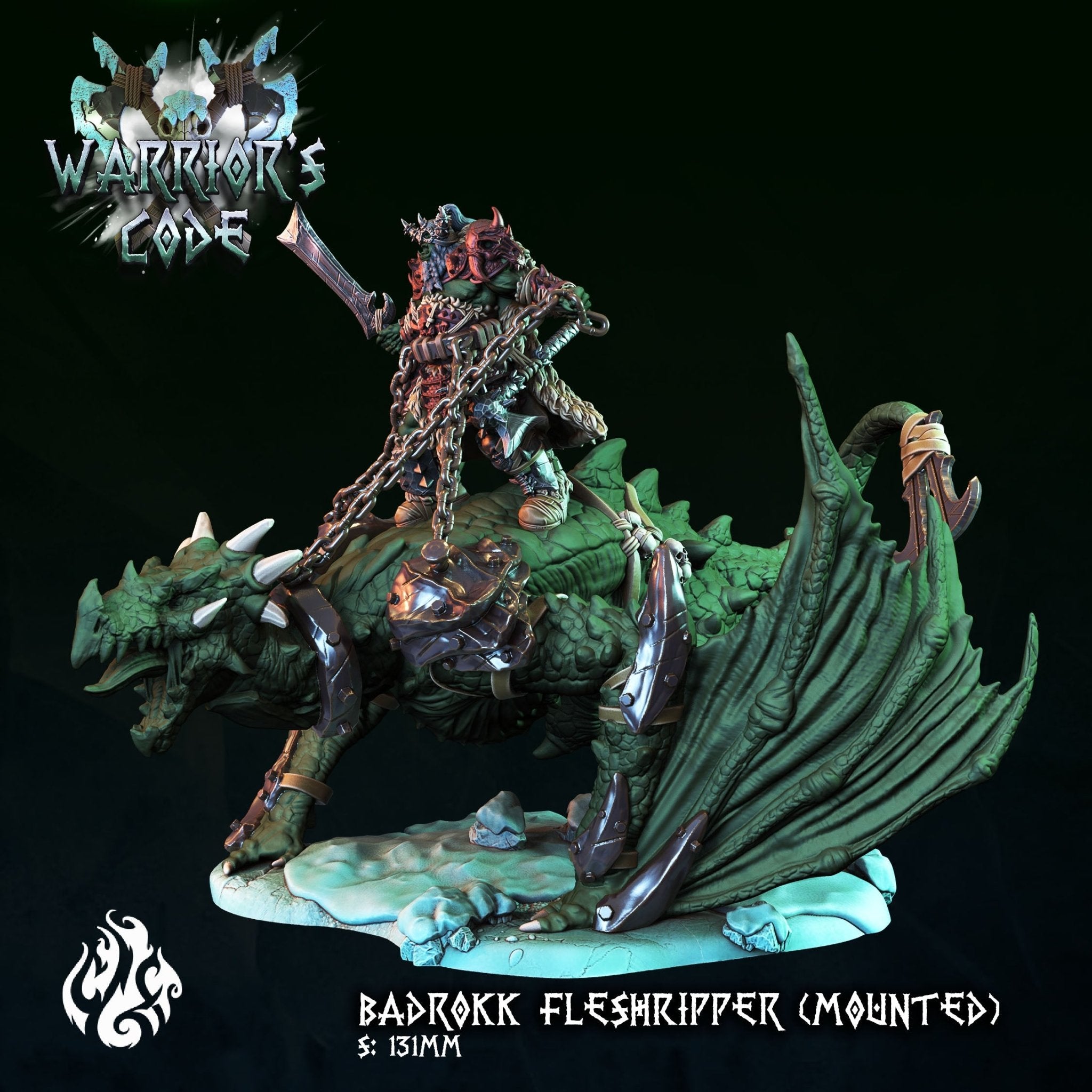 Mediocre StudiosWarrior's CodeTabletop Gaming Miniature