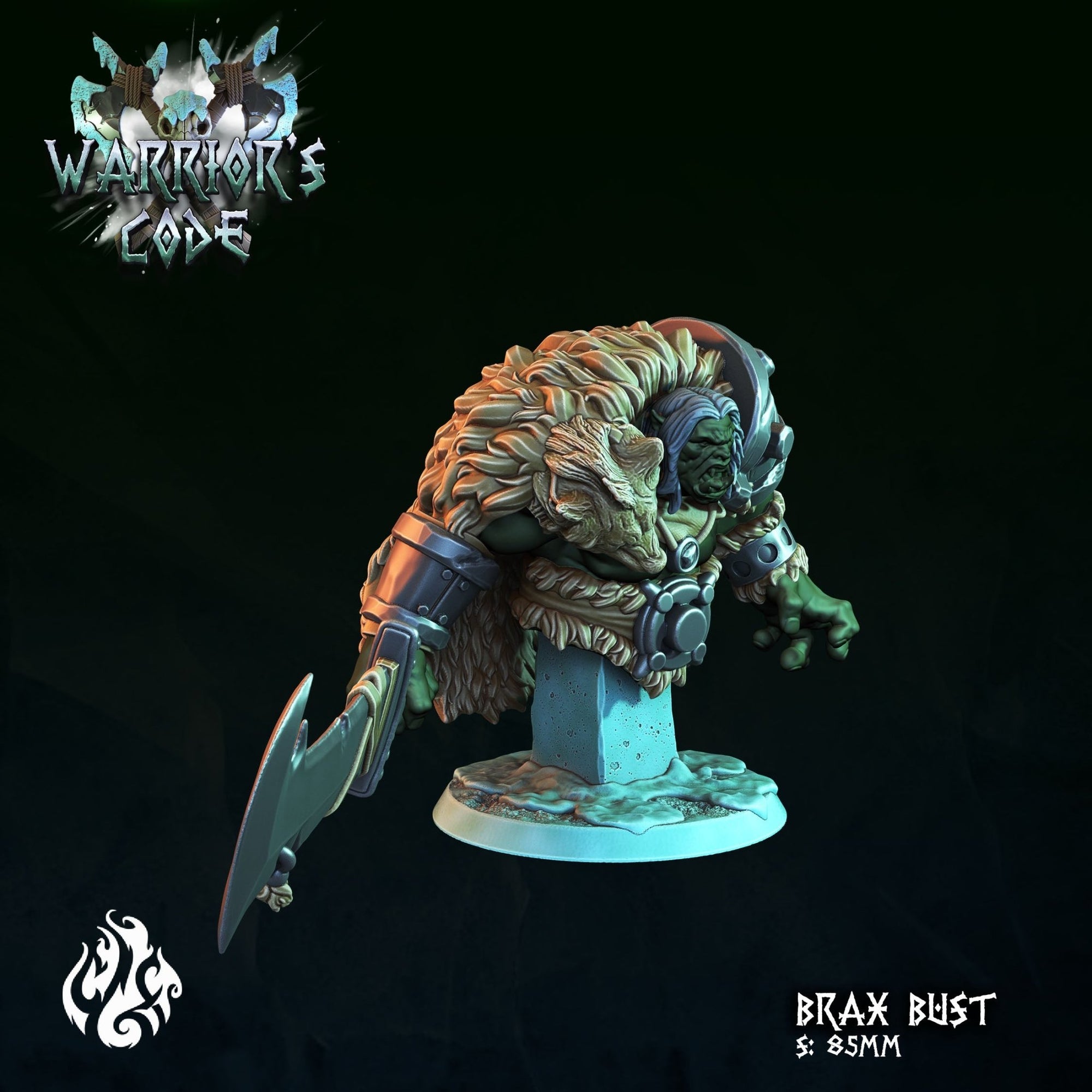 Mediocre StudiosWarrior's CodeTabletop Gaming Miniature