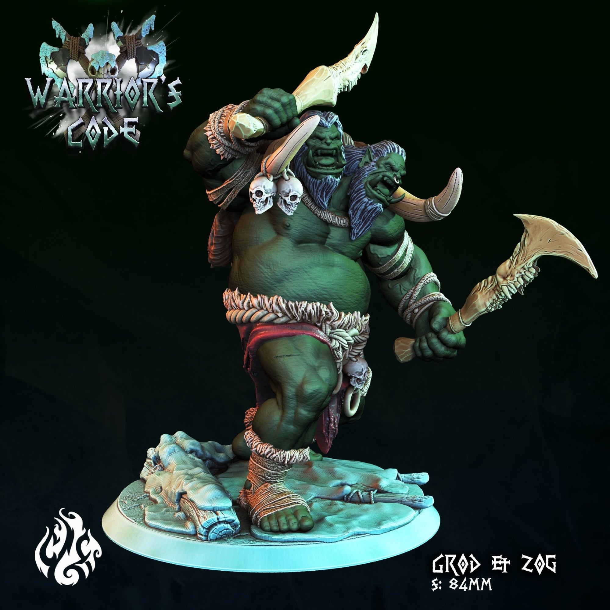 Mediocre StudiosWarrior's CodeTabletop Gaming Miniature