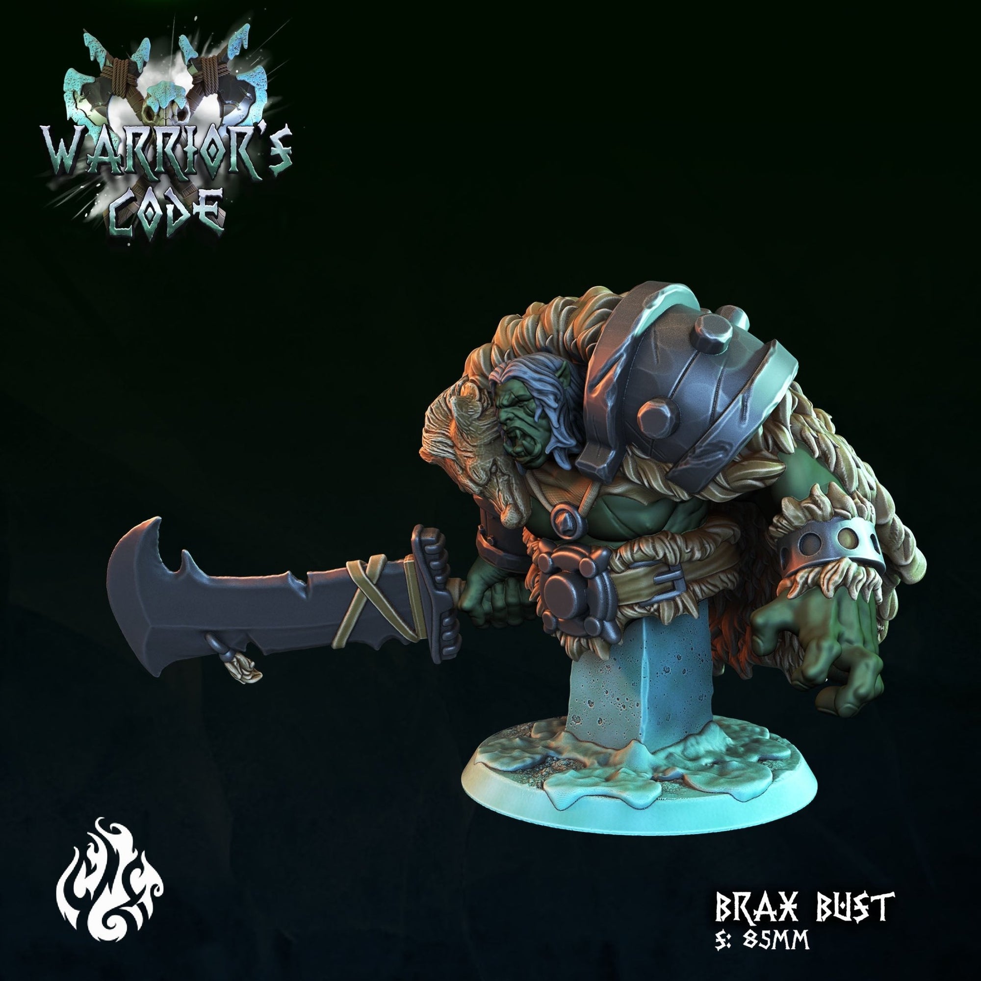 Mediocre StudiosWarrior's CodeTabletop Gaming Miniature