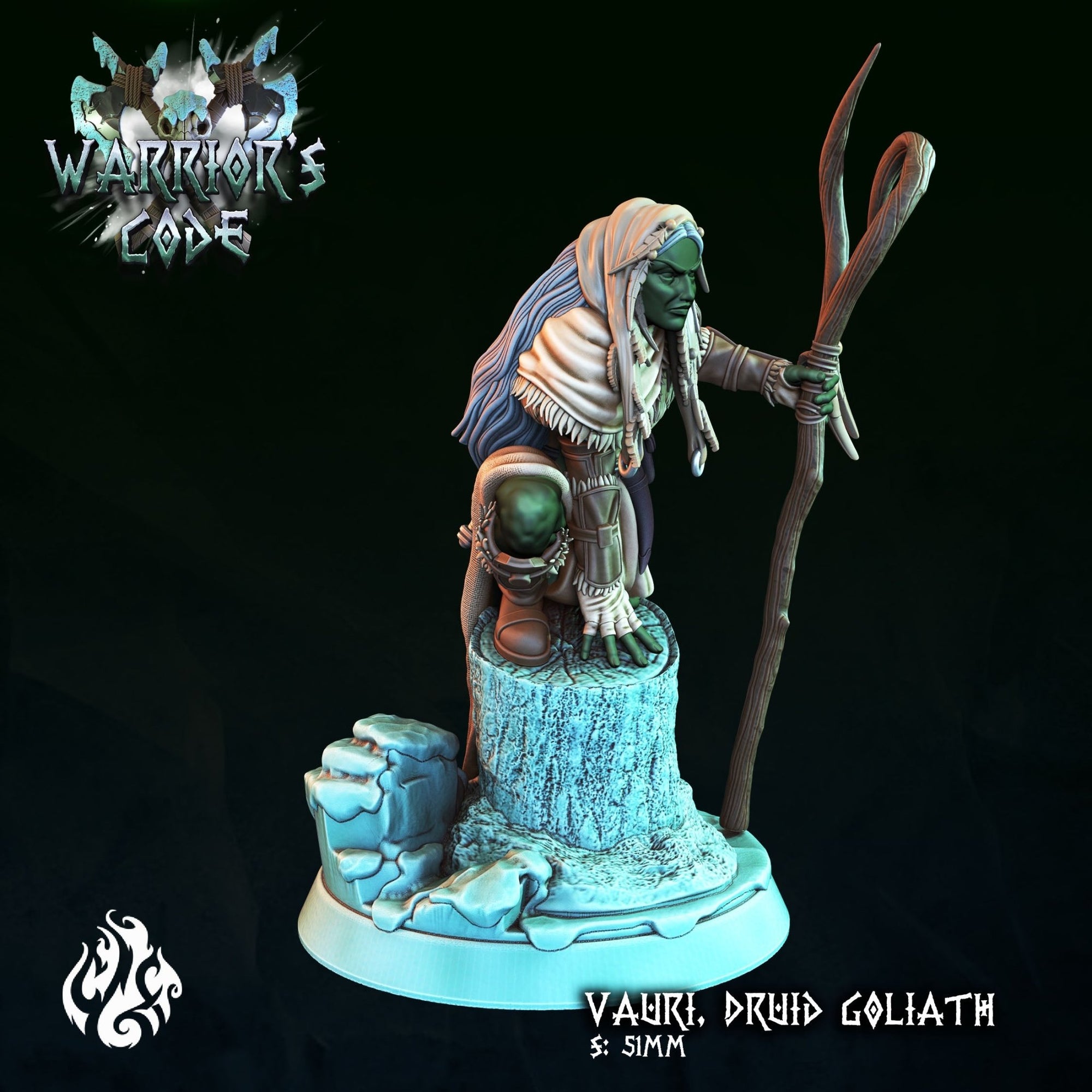 Mediocre StudiosWarrior's CodeTabletop Gaming Miniature