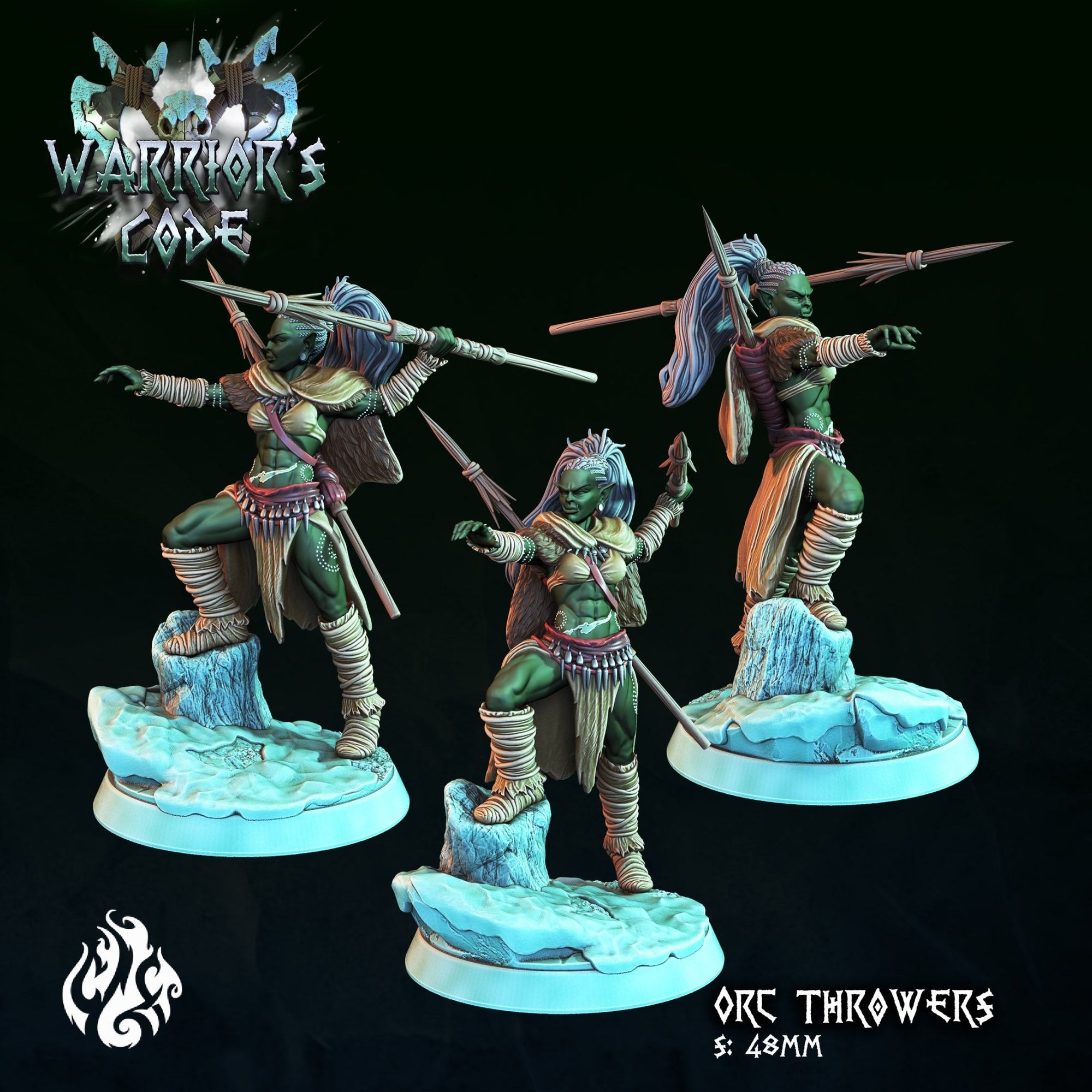 Mediocre StudiosWarrior's CodeTabletop Gaming Miniature
