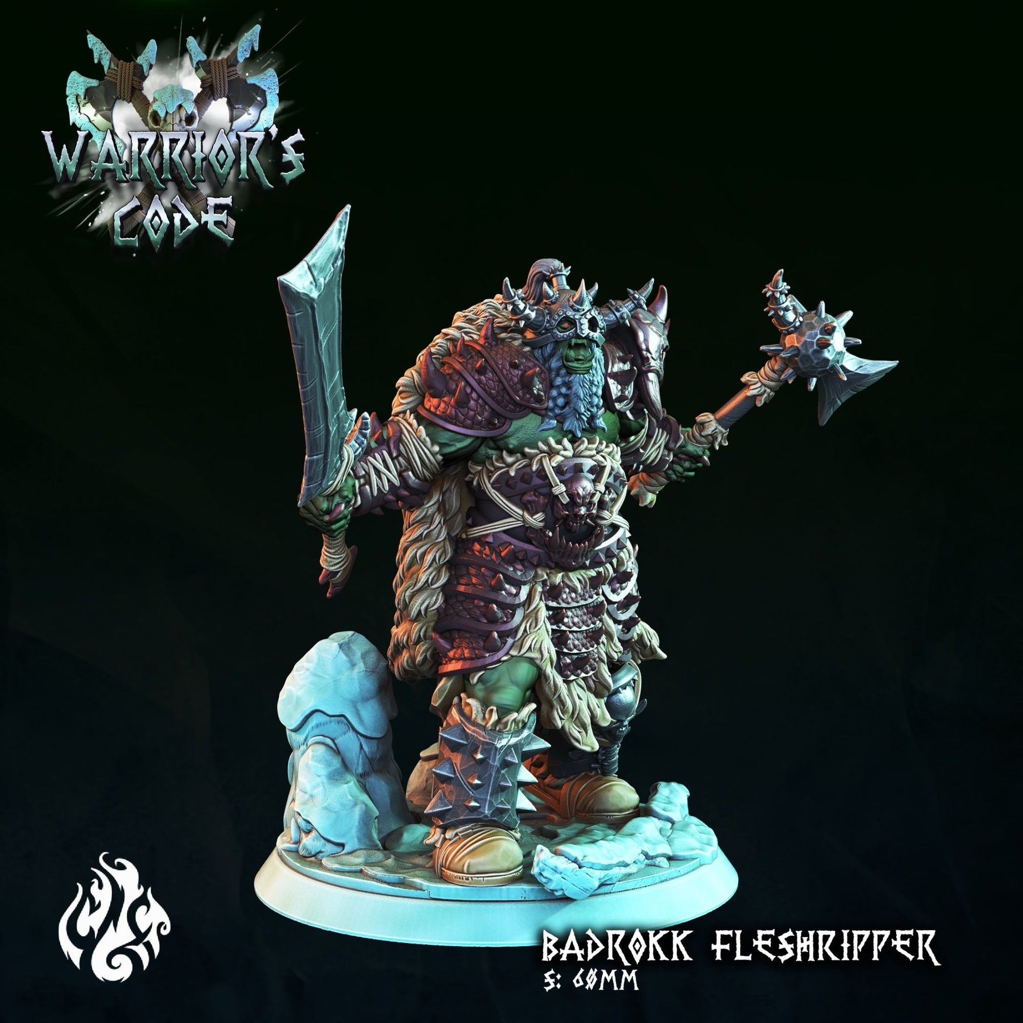 Mediocre StudiosWarrior's CodeTabletop Gaming Miniature