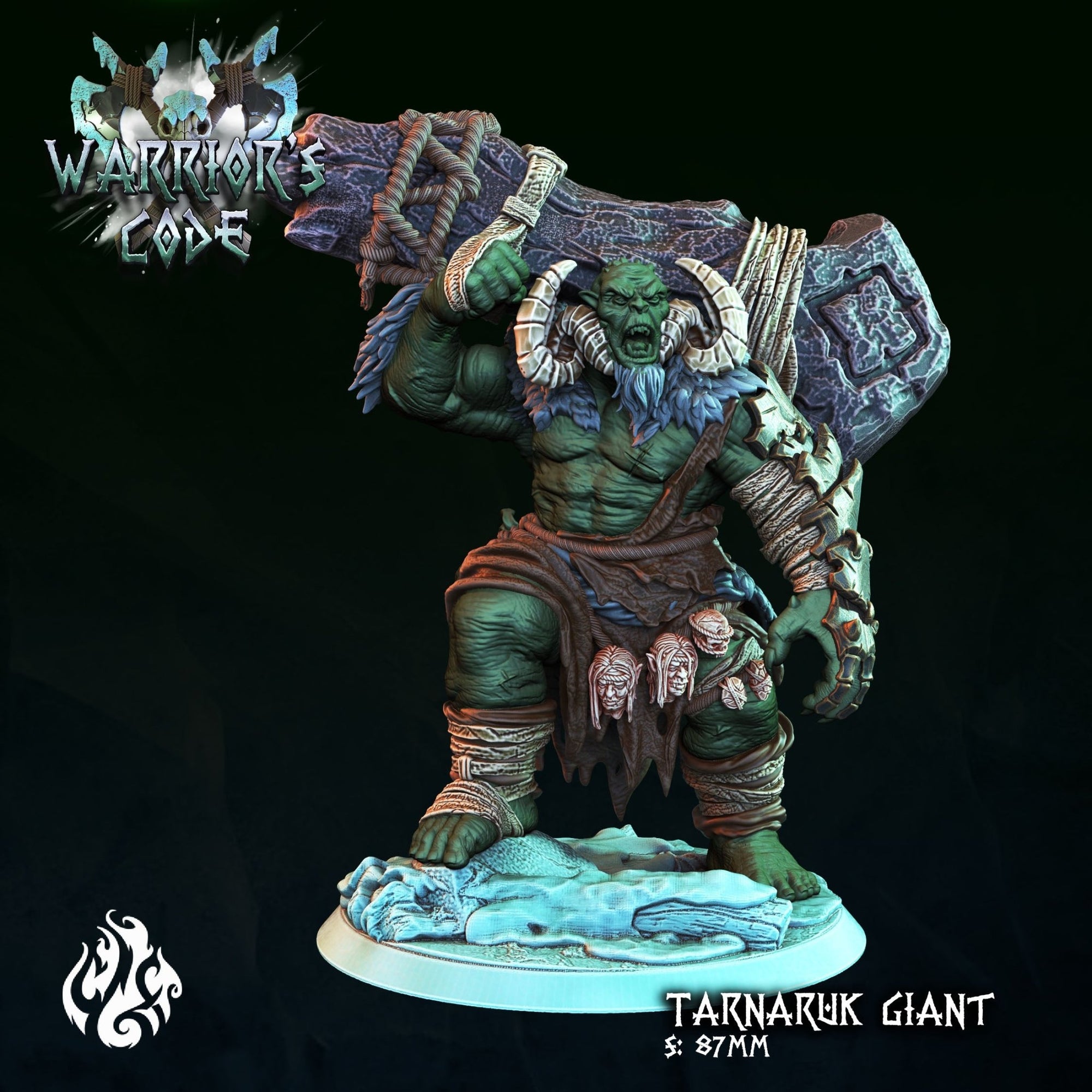 Mediocre StudiosWarrior's CodeTabletop Gaming Miniature