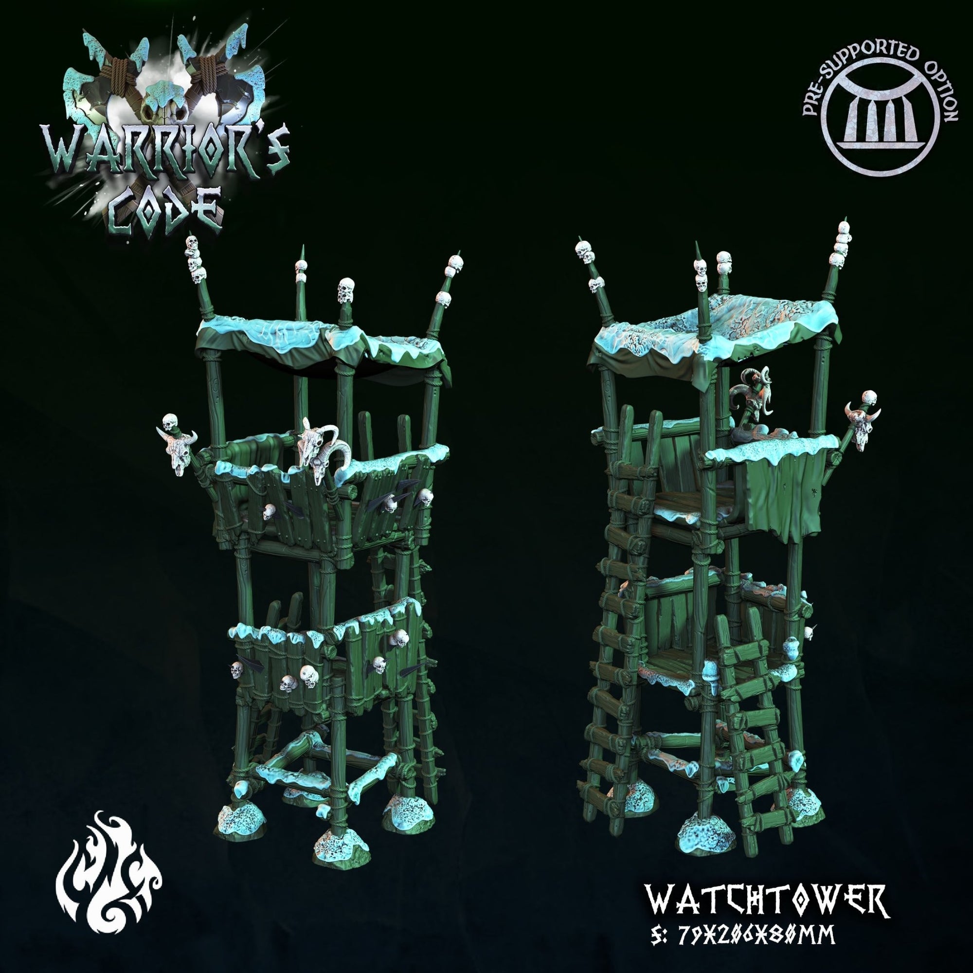Mediocre StudiosWarrior's CodeTabletop Gaming Miniature