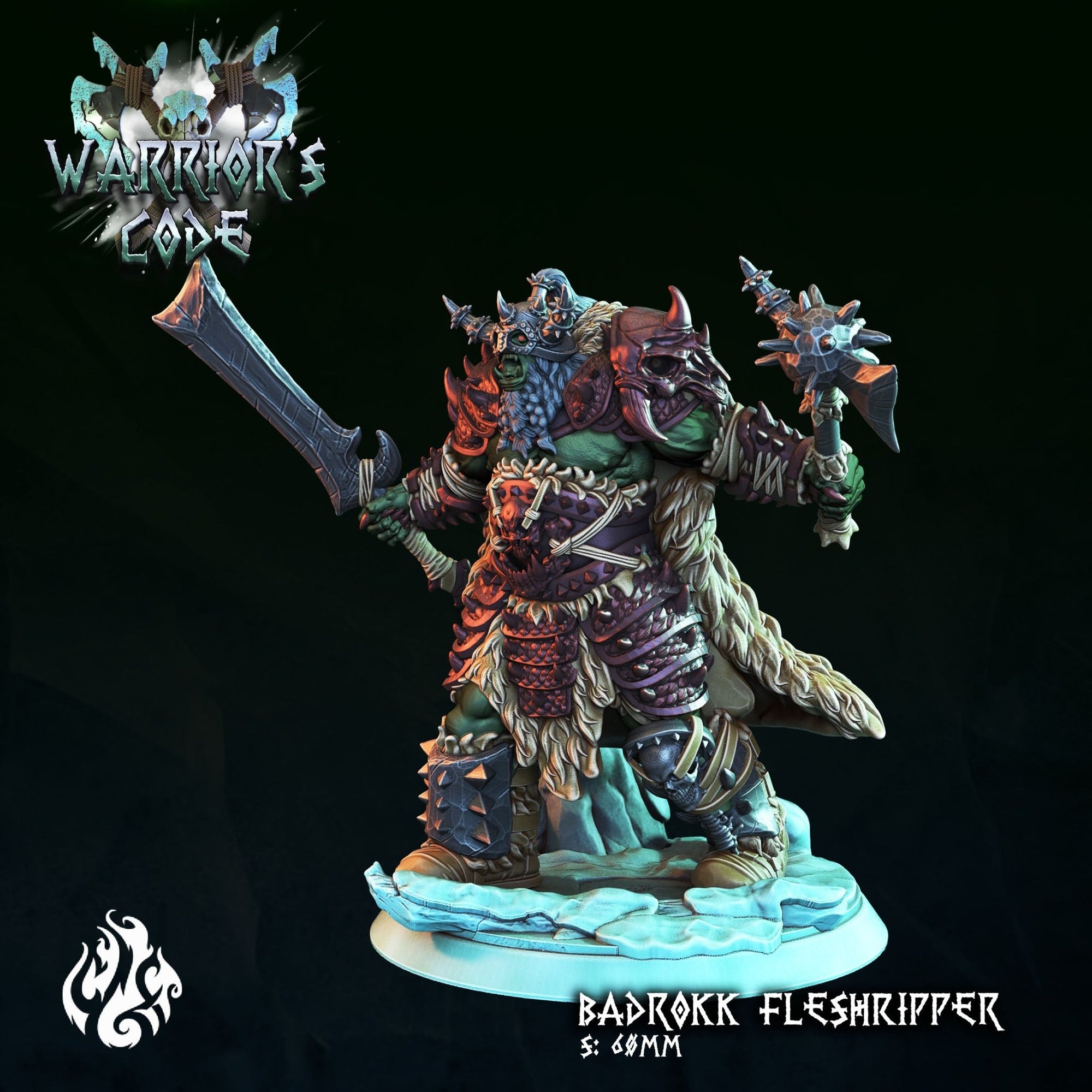 Mediocre StudiosWarrior's CodeTabletop Gaming Miniature