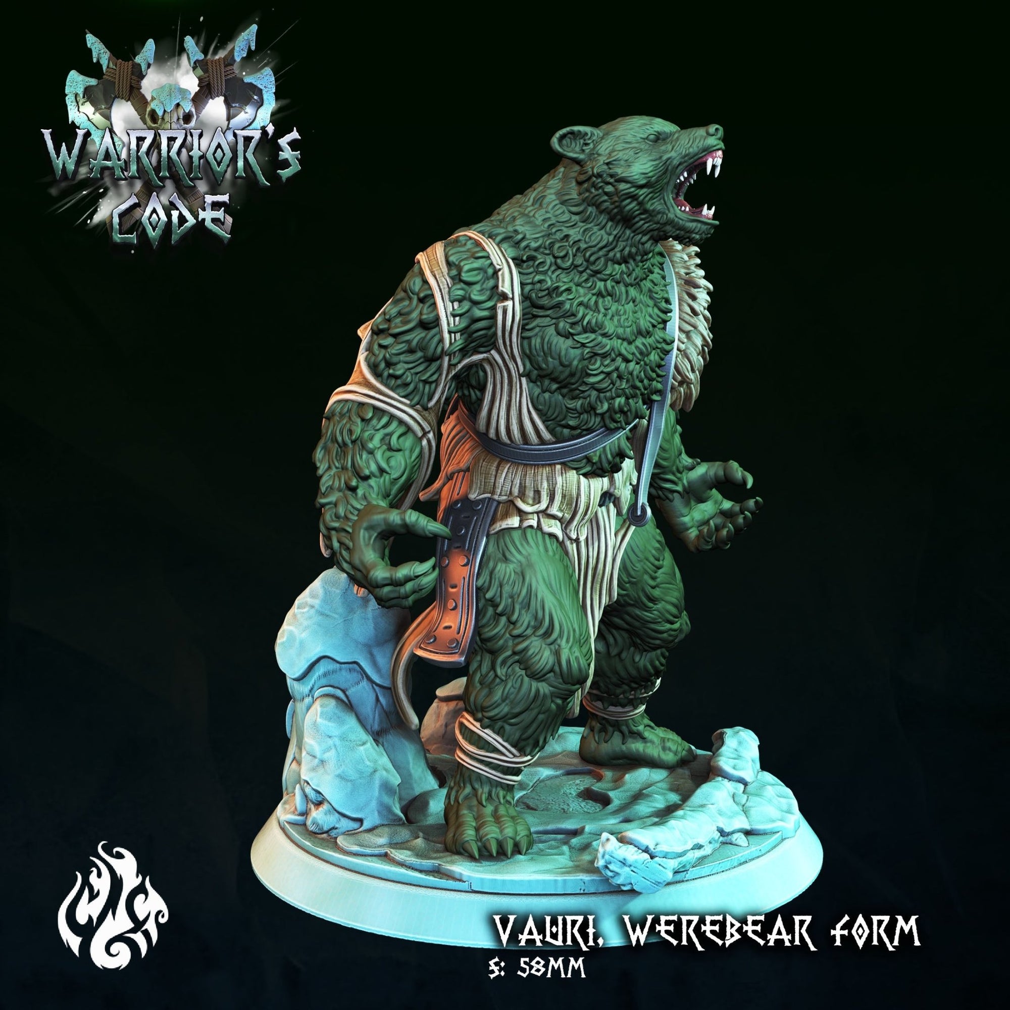 Mediocre StudiosWarrior's CodeTabletop Gaming Miniature