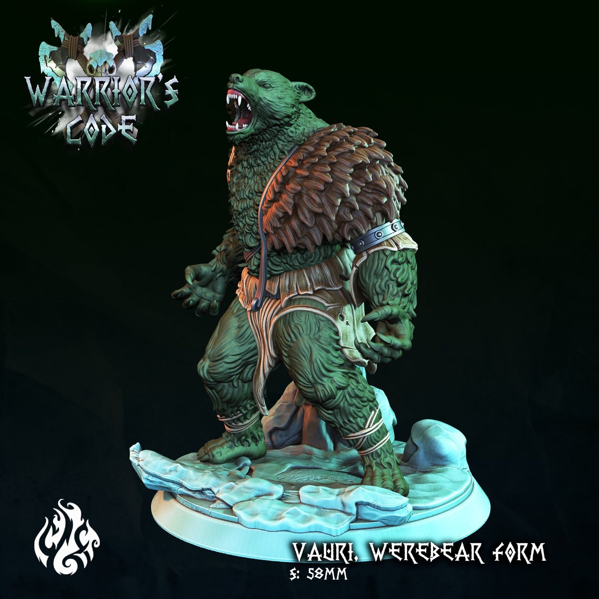 Mediocre StudiosWarrior's CodeTabletop Gaming Miniature