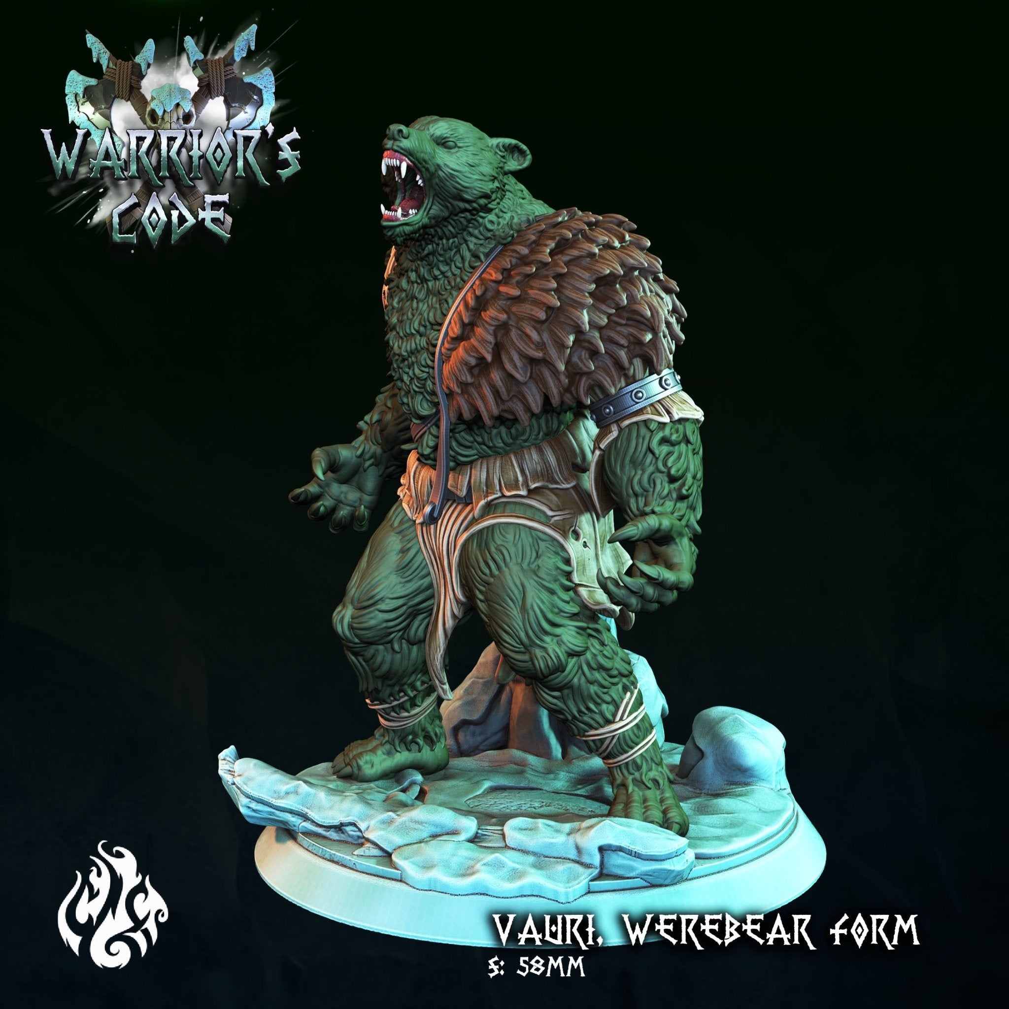 Mediocre StudiosWarrior's CodeTabletop Gaming Miniature