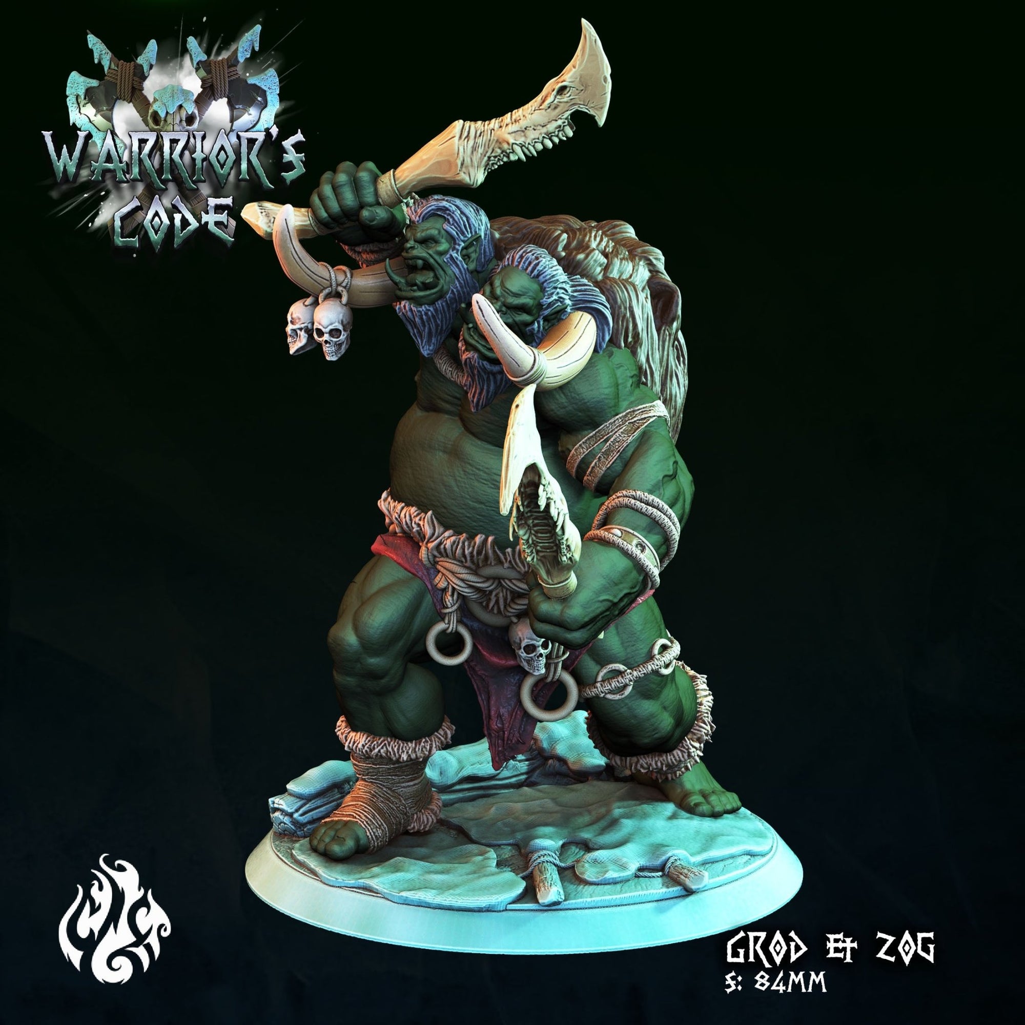 Mediocre StudiosWarrior's CodeTabletop Gaming Miniature